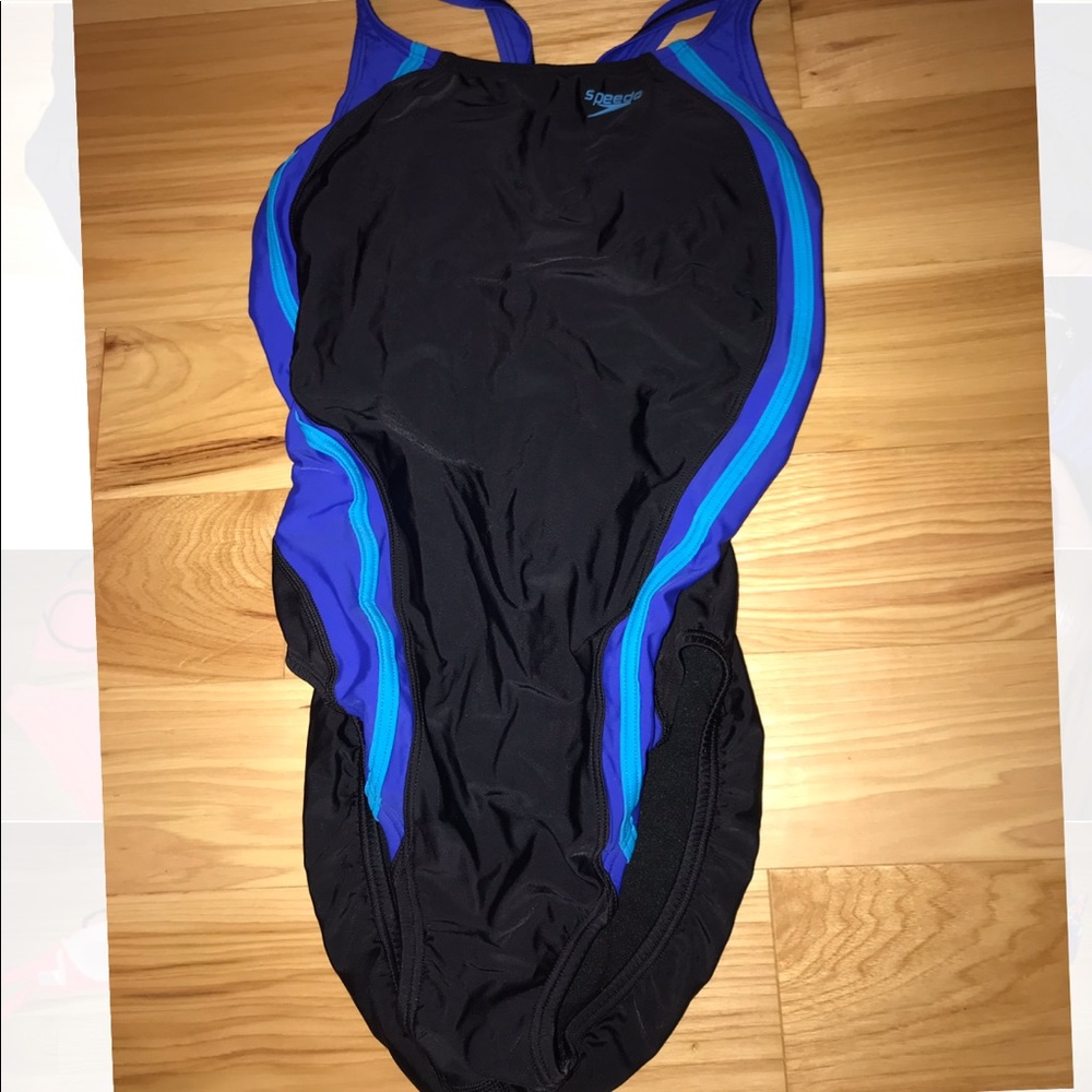 Black and blue Speedo one piece!
